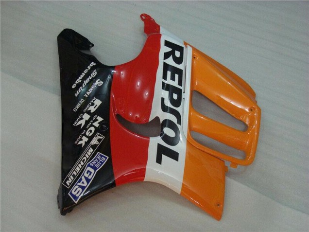 Negro Naranja Repsol Kit Carenado ABS Completo Honda CBR 600 F3 95-98 Negro Naranja Repsol Kit Carenado ABS Completo Honda CBR 600 F3 95-98