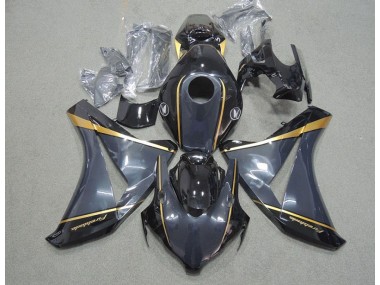 Negro Oro Fireblade Carenado Moto Honda CBR 1000 RR 08-11