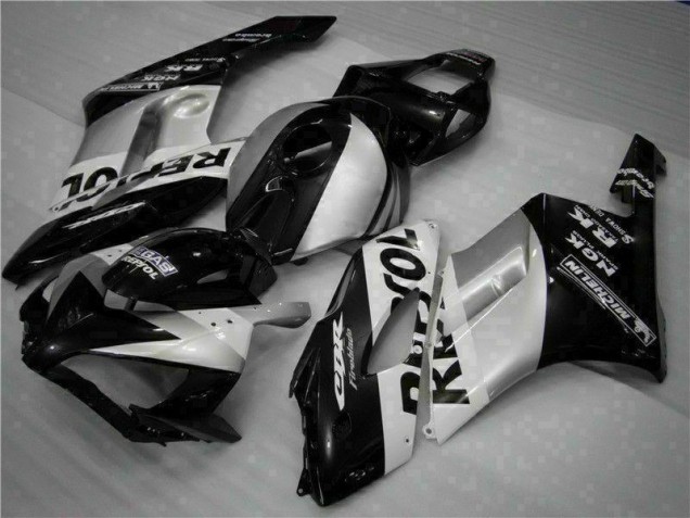 Negro Plata Repsol ABS Moto Plástica Honda CBR 1000 RR 04-05 Negro Plata Repsol ABS Moto Plástica Honda CBR 1000 RR 04-05