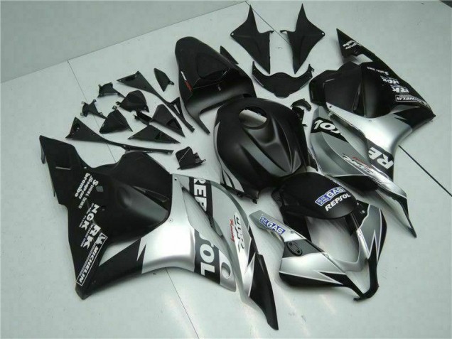 Negro Plata Repsol Carenado Moto Honda CBR 600 RR 09-12