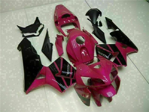 Negro Púrpura Carenado Moto Honda CBR 600 RR 05-06