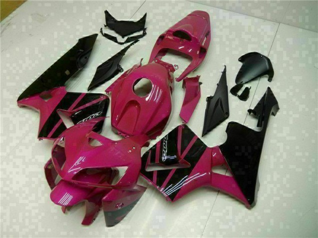 Negro Púrpura Carenado Moto Honda CBR 600 RR 05-06