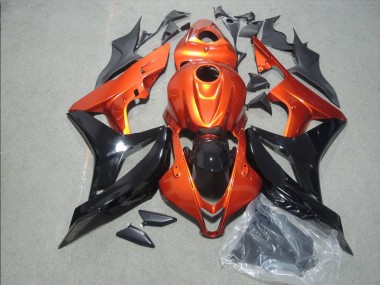 Negro Rojo ABS Moto Plásticos Honda CBR 1000 RR 08-11