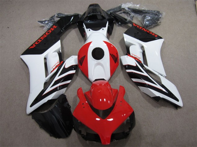 Negro Rojo Blanco Carenado Moto Honda CBR 1000 RR 04-05 Negro Rojo Blanco Carenado Moto Honda CBR 1000 RR 04-05