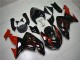 Negro Rojo Carenado Moto Kawasaki ZX10R 06-07