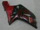 Negro Rojo Carenado Moto Suzuki GSXR 600 / 750 K1 K2 K3 01-03