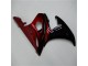 Negro Rojo Carenado Moto Yamaha R6 03-05