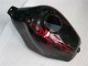 Negro Rojo Llama ABS Moto Plástico Honda CBR 600 F3 95-98