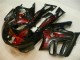 Negro Rojo Llama Carrocería Motocicletas Honda CBR 600 F3 95-98 Negro Rojo Llama Carrocería Motocicletas Honda CBR 600 F3 95-98