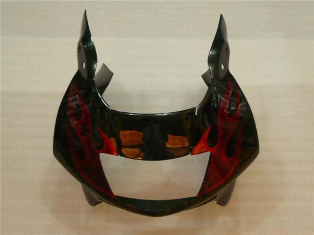 Negro Rojo Llama Carrocería Motocicletas Honda CBR 600 F3 95-98 Negro Rojo Llama Carrocería Motocicletas Honda CBR 600 F3 95-98
