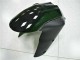 Negro Rojo Llama Kits Completo Carenado Moto Kawasaki ZX10R 06-07