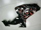Negro Rojo Llama Kits Completo Carenado Moto Kawasaki ZX10R 06-07