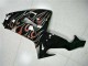 Negro Rojo Llama Kits Completo Carenado Moto Kawasaki ZX10R 06-07