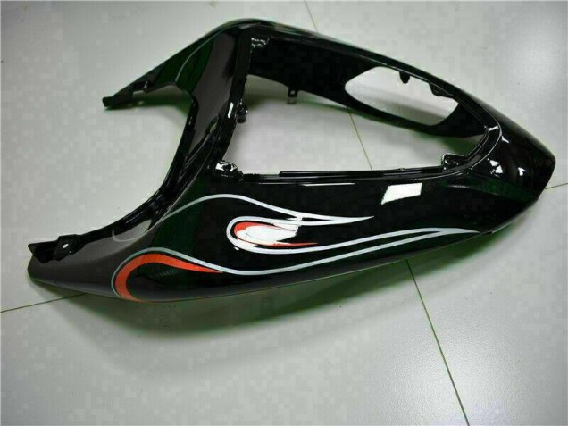 Negro Rojo Llama Kits Completo Carenado Moto Kawasaki ZX10R 06-07