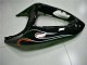 Negro Rojo Llama Kits Completo Carenado Moto Kawasaki ZX10R 06-07