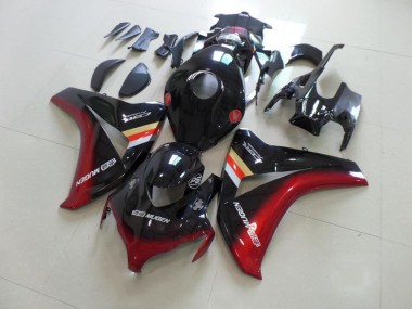 Negro Rojo Mugen ABS Moto Plástico Honda CBR 1000 RR 08-11