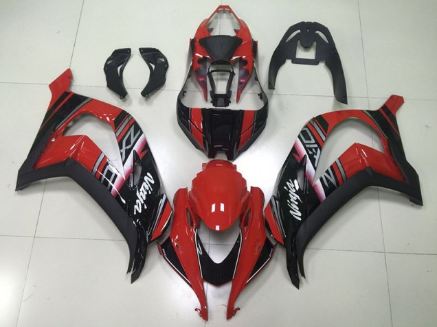 Negro Rojo Ninja Carenado Moto Kawasaki ZX10R 16-19 Negro Rojo Ninja Carenado Moto Kawasaki ZX10R 16-19