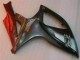 Negro Rojo Plástica Moto Suzuki GSXR 600 / 750 K6 06-07 Negro Rojo Plástica Moto Suzuki GSXR 600 / 750 K6 06-07