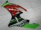 Negro Rojo Verde Motocard Carenado Moto Kawasaki ZX6R 09-12 Negro Rojo Verde Motocard Carenado Moto Kawasaki ZX6R 09-12