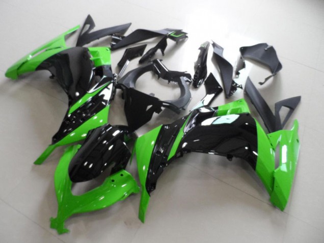 Negro Verde Kit ABS Carenado Motocicleta Kawasaki ZX 300R 13-16 Negro Verde Kit ABS Carenado Motocicleta Kawasaki ZX 300R 13-16