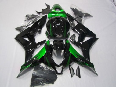 Negro Verde Kits Completo Carenado Moto Honda CBR 600 RR 07-08