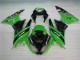 Negro Verde Kits Completo Carenado Moto Kawasaki ZX6R 09-12 Negro Verde Kits Completo Carenado Moto Kawasaki ZX6R 09-12