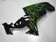 Negro Verde Llama Carenado Moto Kawasaki ZX10R 06-07 Negro Verde Llama Carenado Moto Kawasaki ZX10R 06-07