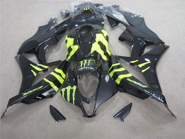 Negro Verde Monster Carrocería Motocicletas Honda CBR 1000 RR 04-05 Negro Verde Monster Carrocería Motocicletas Honda CBR 1000 RR 04-05