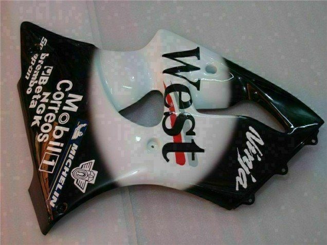 Negro West Ninja Carenado Moto Kawasaki ZX6R 00-02 Negro West Ninja Carenado Moto Kawasaki ZX6R 00-02
