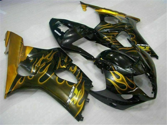 Oro Negro Carenado Moto Suzuki GSXR 1000 K3 03-04 Oro Negro Carenado Moto Suzuki GSXR 1000 K3 03-04
