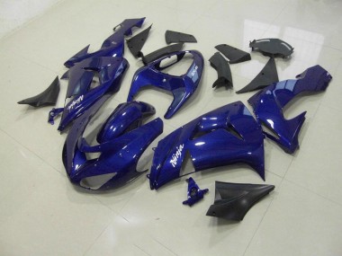 Oscuro Azul Carenado Moto Kawasaki ZX10R 06-07