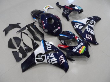 Oscuro Azul HP Carenado Moto Honda CBR 1000 RR 08-11
