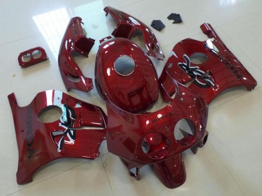 Oscuro Rojo Carenado Moto Honda CBR 250 RR MC22 91-98