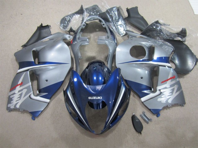Plata Azul Carenado Moto Suzuki GSXR 1300 Hayabusa 96-07 Plata Azul Carenado Moto Suzuki GSXR 1300 Hayabusa 96-07