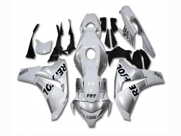 Plata Blanco Repsol Carenado Moto Honda CBR 1000 RR 08-11
