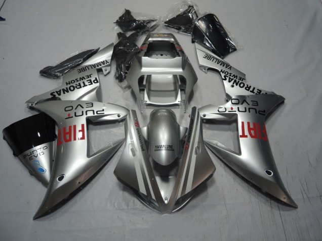 Plata Fiat Carenado Moto Yamaha R1 02-03