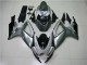 Plata Gris Carrocería Motocicletas Suzuki GSXR 600 / 750 K6 06-07 Plata Gris Carrocería Motocicletas Suzuki GSXR 600 / 750 K6 06-07