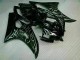 Plata Llama Negro Carenado Moto Yamaha R6 06-07