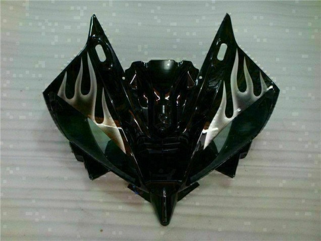 Plata Llama Negro Carenado Moto Yamaha R6 06-07