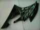 Plata Llama Negro Carenado Moto Yamaha R6 06-07