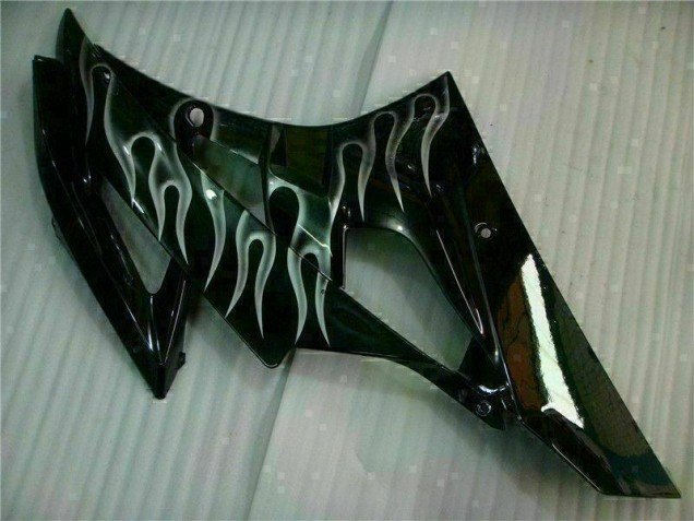 Plata Llama Negro Carenado Moto Yamaha R6 06-07