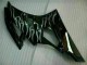 Plata Llama Negro Carenado Moto Yamaha R6 06-07