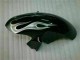 Plata Llama Negro Carenado Moto Yamaha R6 06-07