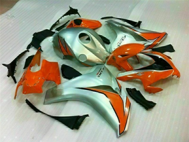 Plata Naranja Carenado Moto Honda CBR 1000 RR 08-11 Plata Naranja Carenado Moto Honda CBR 1000 RR 08-11