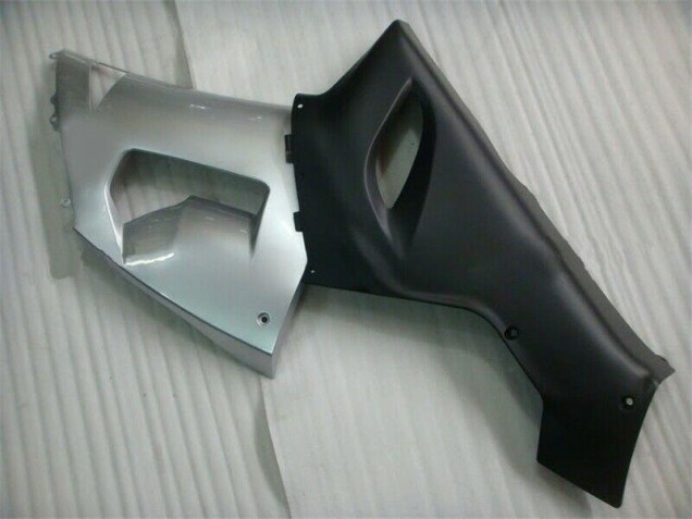 Plata Negro Carenado Moto Kawasaki ZX6R 05-06 Plata Negro Carenado Moto Kawasaki ZX6R 05-06