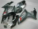 Plata Negro Carenado Moto Suzuki GSXR 600 / 750 K6 06-07 Plata Negro Carenado Moto Suzuki GSXR 600 / 750 K6 06-07