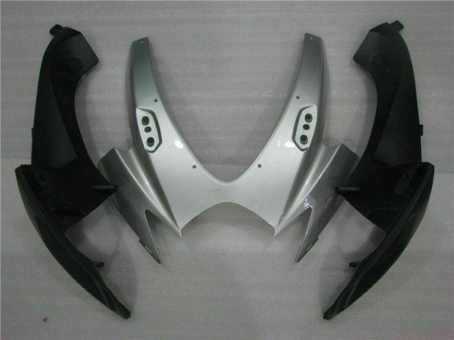 Plata Negro Carenado Moto Suzuki GSXR 600 / 750 K6 06-07 Plata Negro Carenado Moto Suzuki GSXR 600 / 750 K6 06-07