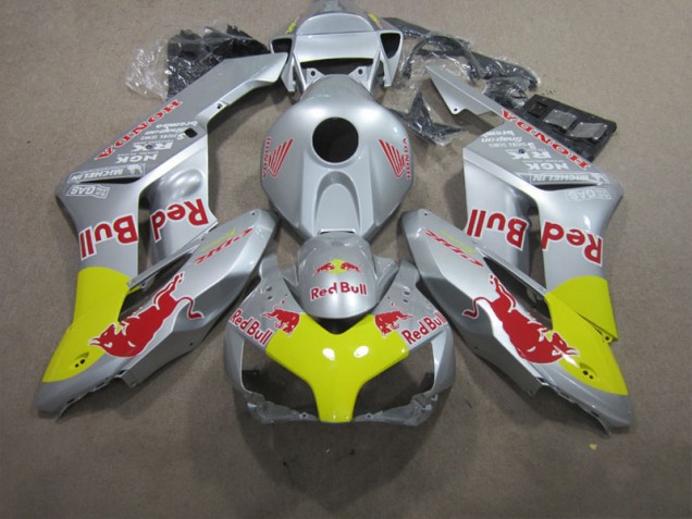 Plata Red Bull Carenado Moto Honda CBR 1000 RR 04-05 Plata Red Bull Carenado Moto Honda CBR 1000 RR 04-05