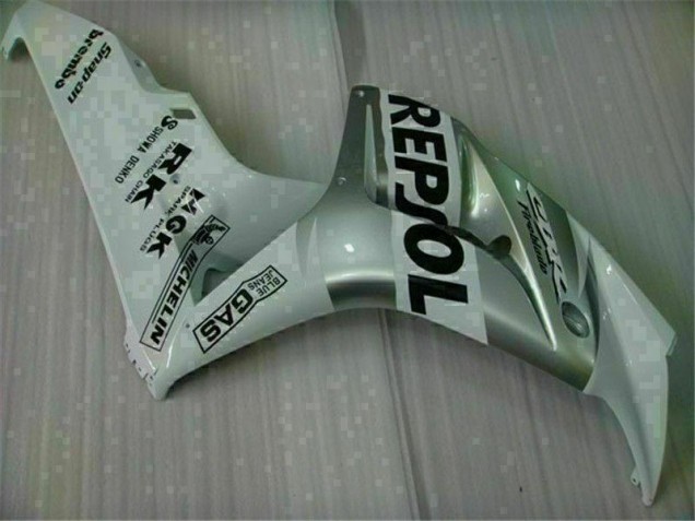 Plata Repsol Kit ABS Carenado Motocicleta Honda CBR 1000 RR 04-05 Plata Repsol Kit ABS Carenado Motocicleta Honda CBR 1000 RR 04-05