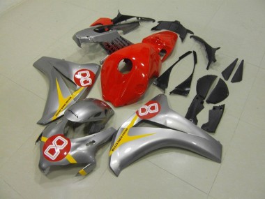 Plata Rojo 8 Carenado Moto Honda CBR 1000 RR 08-11